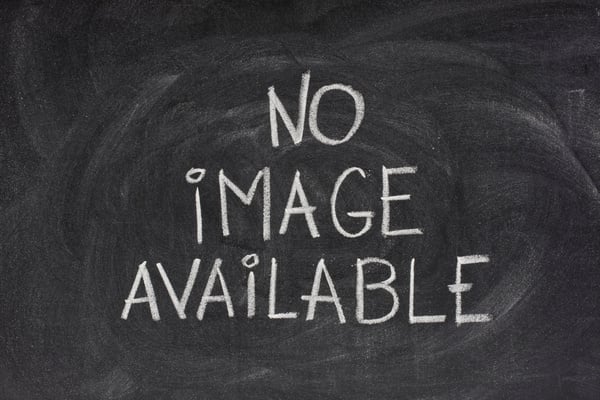 no image available text on blackboard